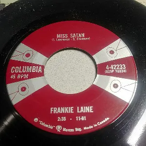 Pochette de Miss Satan / Ride Through the Night de Frankie Laine