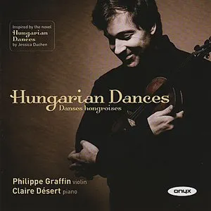 Pochette de Hungarian Dances de Philippe Graffin - Claire Désert