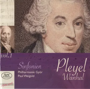 Pochette de Sinfonien de Johann Baptist Vanhal - Ignace Joseph Pleyel