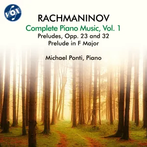 Pochette de Complete Piano Music, Vol. 1 de Michael Ponti - Sergei Rachmaninoff