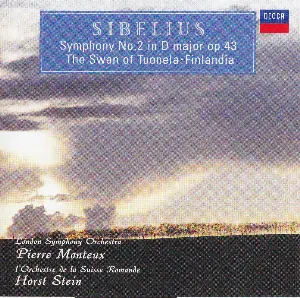 Pochette Symphony no. 2 in D major, op. 43 / The Swan of Tuonela / Finlandia