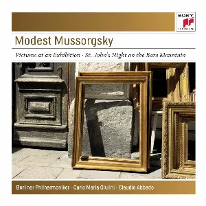 Pochette de Mussorgsky: Pictures at an Exhibition / A Night on bald Mountain de Claudio Abbado - Carlo Maria Giulini - Modest Mussorgsky - Berliner Philharmoniker