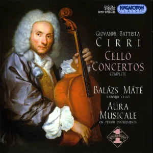 Pochette de Cello Concertos, Op. 14 de Giovanni Battista Cirri