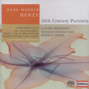 Pochette de Symphonie no. 8 / Nachtstücke und Arien / Die Bassariden de Gürzenich-Orchester Köln - Markus Stenz - Hans Werner Henze