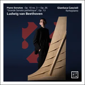 Pochette de Piano Sonatas, op. 10 no. 3, op. 26 / “Grande sonate pathétique”, op. 13 de Ludwig van Beethoven
