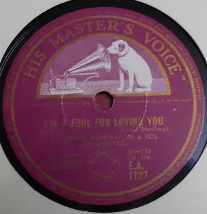 Pochette de I'm a Fool for Loving You / Moonrise on the Lowlands de Fletcher Henderson and His Orchestra