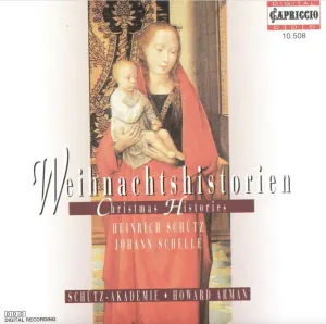Pochette de Weihnachtshitorien de Howard Arman - Heinrich Schütz