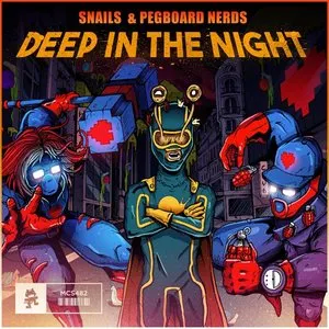 Pochette de Deep in the Night de SNAILS - Pegboard Nerds