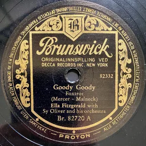Pochette Goody Goody / I Don’t Want to Take a Chance
