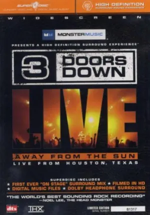 Pochette LIVE: Away From the Sun: Live From Houston, Texas