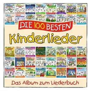 Pochette de Die 100 besten Kinderlieder de Simone Sommerland, Karsten Glück und die Kita-Frösche