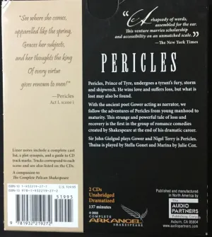 Pochette de Pericles de William Shakespeare