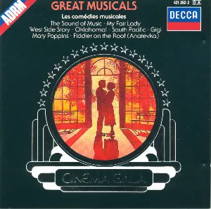 Pochette de Great Musicals de London Festival Orchestra - Stanley Black - London Festival Chorus