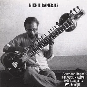 Pochette de Afternoon Ragas de Nikhil Banerjee