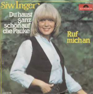 Pochette de Du haust ganz schön auf die Pauke de Siw Inger
