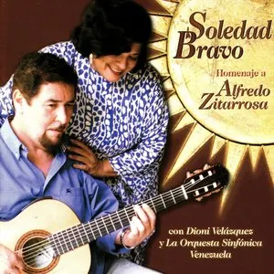 Pochette de Homenaje a Alfredo Zitarrosa de Orquesta Sinfónica de Venezuela - Soledad Bravo