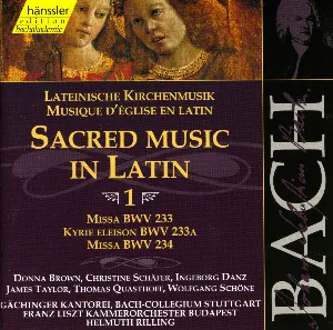 Pochette Sacred Music in Latin, 1