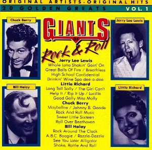 Pochette The Giants of Rock & Roll, Volume 1