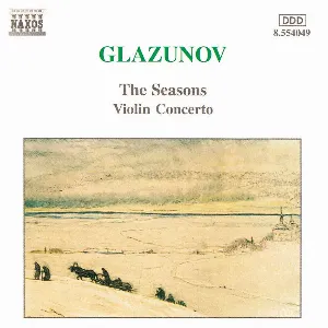 Pochette de The Seasons / Violin Concerto de Alexander Glazunov