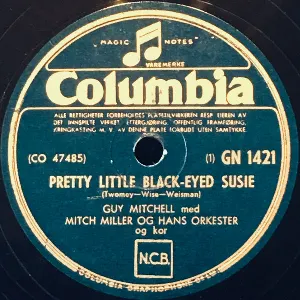 Pochette Pretty Little Black-Eyed Susie / Gently Johnny
