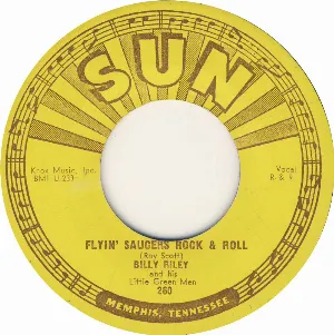 Pochette Flyin’ Saucers Rock & Roll / I Want You Baby