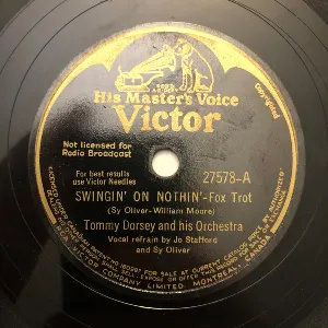 Pochette de Swingin' on Nothin' / On the Alamo de Tommy Dorsey and His Orchestra