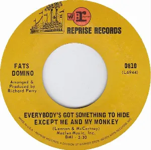 Pochette Everybody's Got Something to Hide Except Me and My Monkey / So Swell When You're Well