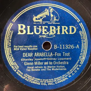 Pochette de Dear Arabella / Orange Blossom Lane de Glenn Miller and His Orchestra