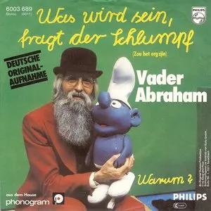 Pochette de Was wird sein, fragt der Schlumpf de Vader Abraham