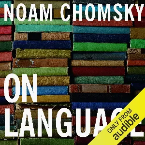 Pochette de On Language de Noam Chomsky