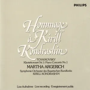 Pochette de Klavierkonzert Nr. 1 de Martha Argerich - Symphonieorchester des Bayerischen Rundfunks - Pyotr Ilyich Tchaikovsky