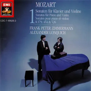 Pochette de Sonaten für Klavier und Violine 1: K 370, 454 & 526 de Alexander Lonquich - Wolfgang Amadeus Mozart