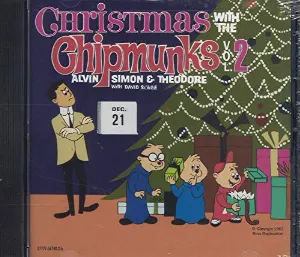 Pochette Christmas with The Chipmunks