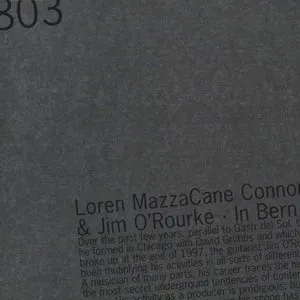 Pochette de In Bern de Jim O’Rourke