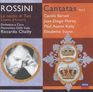 Pochette de Cantatas, Vol. 2 de Cecilia Bartoli - Riccardo Chailly - Gioachino Rossini - Filarmonica della Scala - Coro del Teatro alla Scala di Milano - Juan Diego Flórez