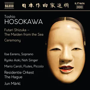 Pochette de Futari Shizuka – The Maiden From the Sea / Ceremony de Jun Märkl - Residentie Orkest