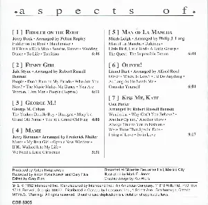 Pochette de Aspects Of Fiddler On The Roof, Funny Girl, George M!, Mame, Man Of La Mancha, Oliver!, Kiss Me Kate de Paul Freeman