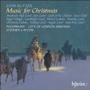 Pochette de Music for Christmas de Stephen Layton - City of London Sinfonia - Polyphony - John Rutter