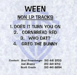Pochette de Non LP Tracks de Ween