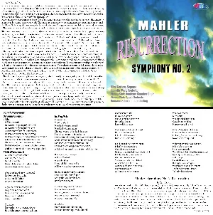 Pochette Mahler: Resurrection Symphony No. 2