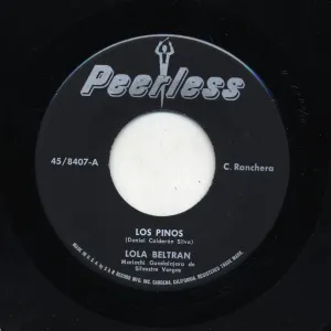 Pochette de Los pinos / Qué bonita es mi tierra de Lola Beltrán