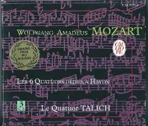 Pochette de Les 6 Quatuors Dédiés A Haydn de Talichovo kvarteto - Wolfgang Amadeus Mozart