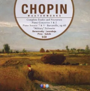 Pochette de Chopin Masterworks de Maria João Pires - Armin Jordan - Elisabeth Leonskaja