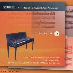 Pochette The Complete Keyboard Concertos, Volume 15 / The Solo Keyboard Music, Volume 15