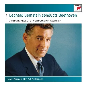 Pochette Leonard Bernstein Conducts Beethoven