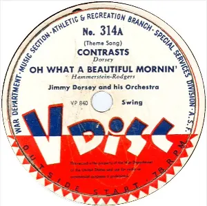 Pochette de Contrasts / Oh What a Beautiful Mornin’ / Don’t Cry Baby de Jimmy Dorsey and His Orchestra