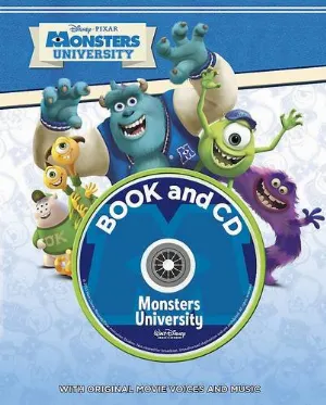 Pochette Monsters University Book and CD