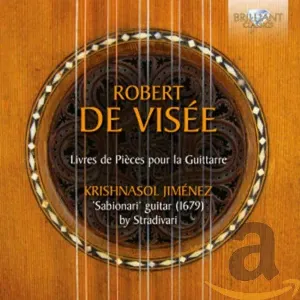 Pochette de Livres de Pièces pour la Guittarre de Robert de Visée