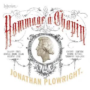 Pochette de Hommage à Chopin de Jonathan Plowright