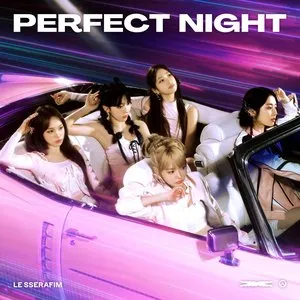 Pochette de Perfect Night de LE SSERAFIM